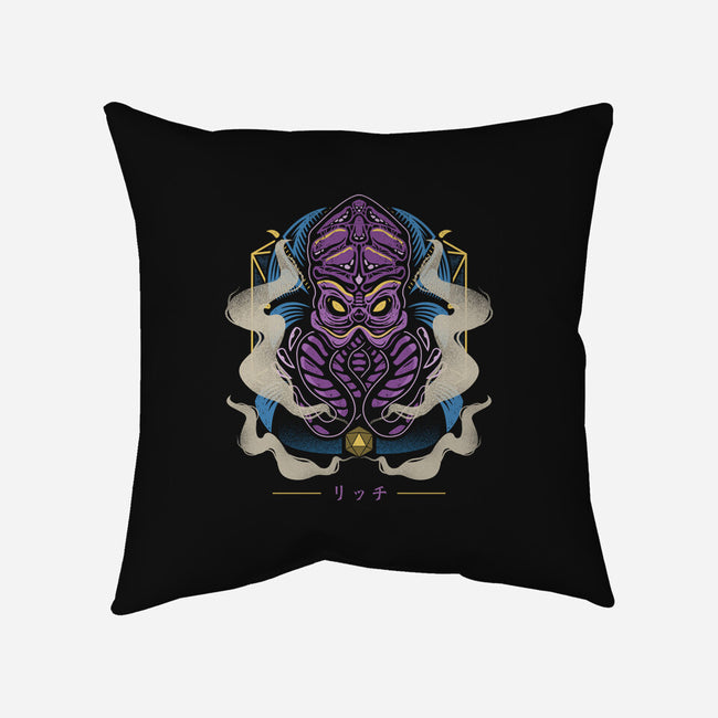 Psionic Aberration-none removable cover throw pillow-Logozaste