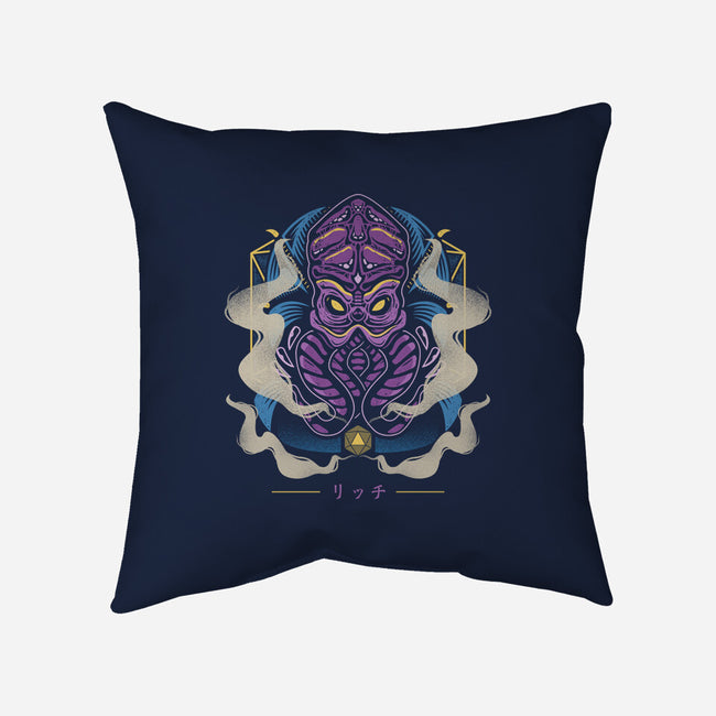 Psionic Aberration-none removable cover throw pillow-Logozaste
