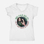 As If We Have A Choice-womens v-neck tee-momma_gorilla