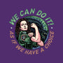 As If We Have A Choice-none polyester shower curtain-momma_gorilla