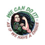 As If We Have A Choice-unisex kitchen apron-momma_gorilla