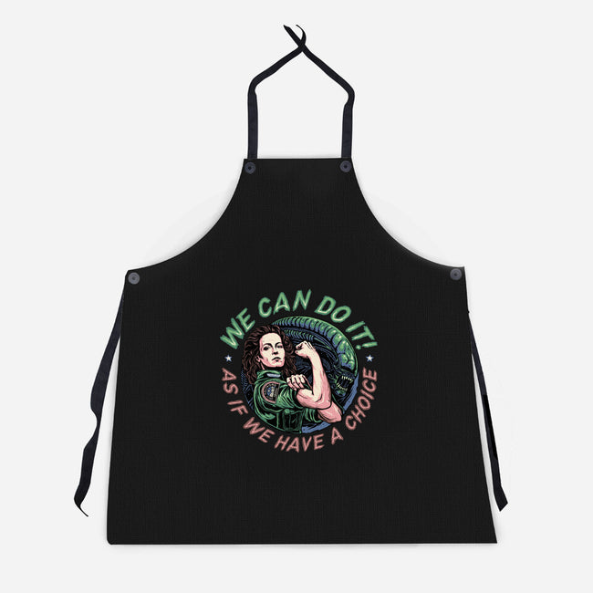 As If We Have A Choice-unisex kitchen apron-momma_gorilla