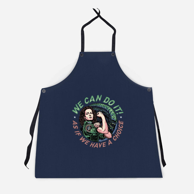 As If We Have A Choice-unisex kitchen apron-momma_gorilla