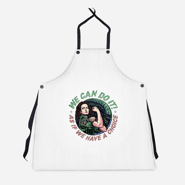 As If We Have A Choice-unisex kitchen apron-momma_gorilla