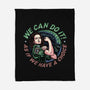 As If We Have A Choice-none fleece blanket-momma_gorilla