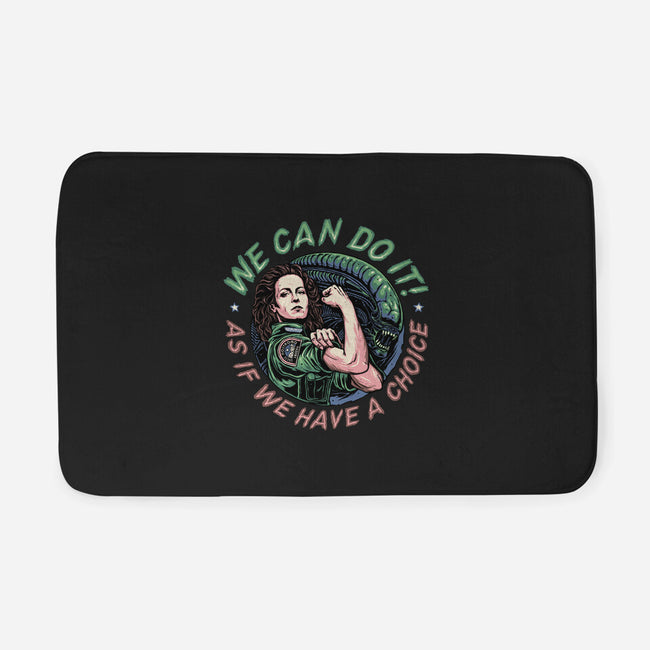 As If We Have A Choice-none memory foam bath mat-momma_gorilla