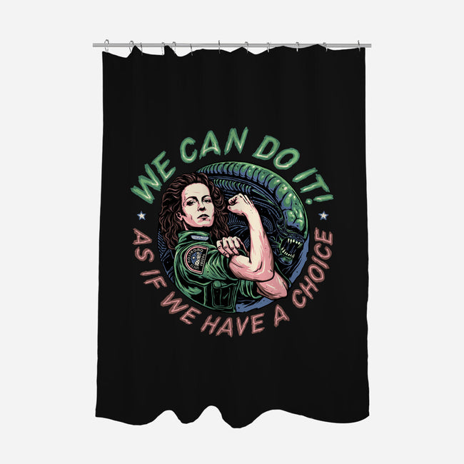 As If We Have A Choice-none polyester shower curtain-momma_gorilla