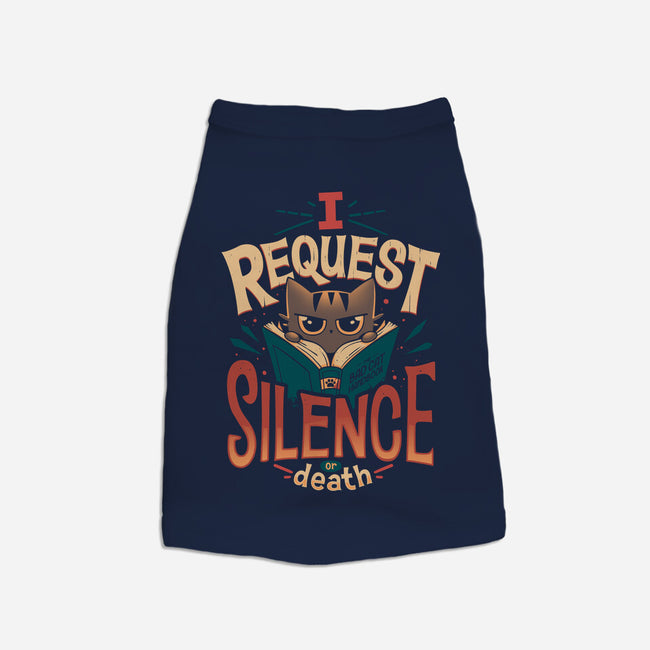 I Request Silence-cat basic pet tank-Snouleaf