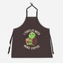 I Turtley Need More Coffee-unisex kitchen apron-koalastudio
