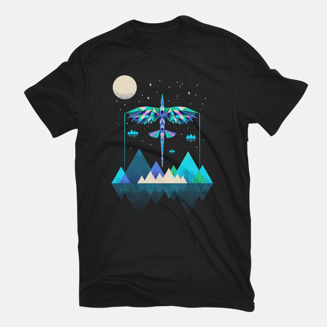 The Way Of The Wing-womens basic tee-rocketman_art