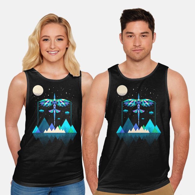 The Way Of The Wing-unisex basic tank-rocketman_art