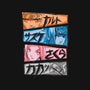 Ninja Faces-none memory foam bath mat-Conjura Geek