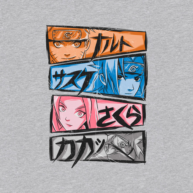 Ninja Faces-unisex basic tee-Conjura Geek
