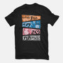 Ninja Faces-unisex basic tee-Conjura Geek