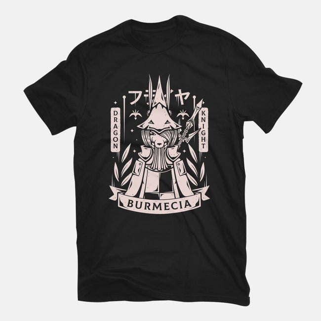 Freya Dragon Knight-womens fitted tee-Alundrart