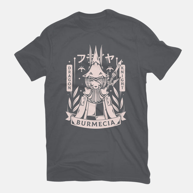 Freya Dragon Knight-womens fitted tee-Alundrart