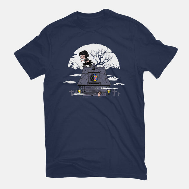 Wednutsday-womens fitted tee-rocketman_art