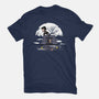 Wednutsday-womens fitted tee-rocketman_art