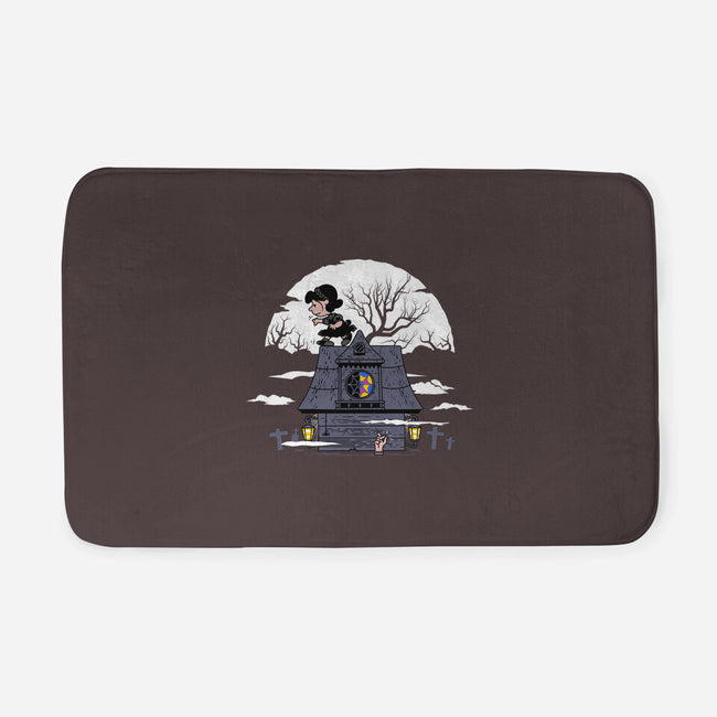 Wednutsday-none memory foam bath mat-rocketman_art