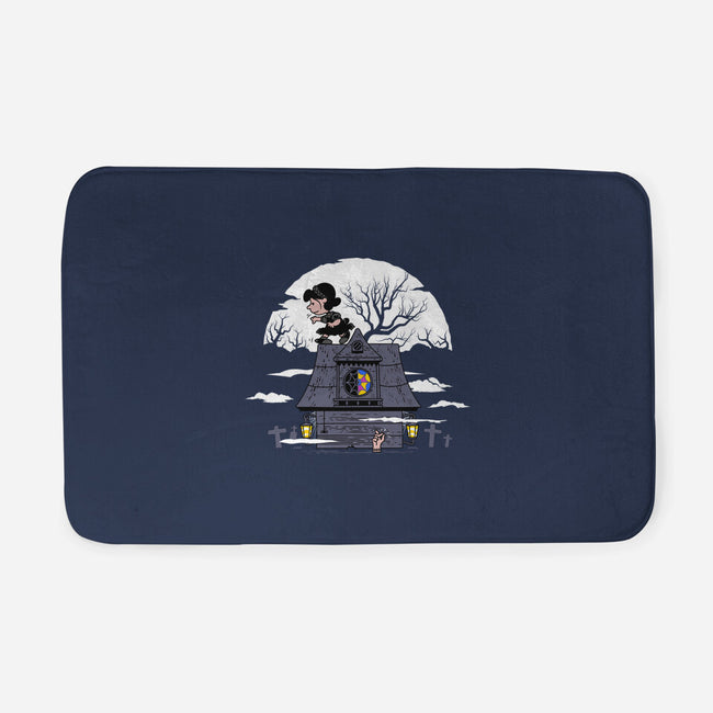 Wednutsday-none memory foam bath mat-rocketman_art