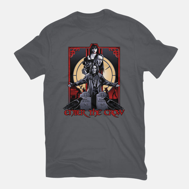Enter The Crow-womens basic tee-goodidearyan