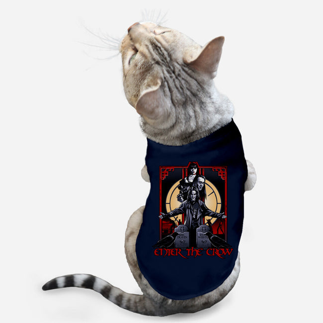 Enter The Crow-cat basic pet tank-goodidearyan