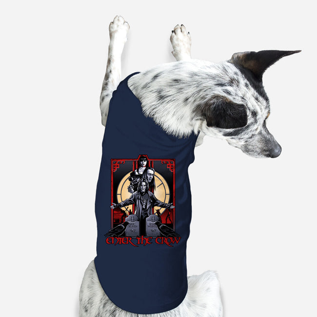 Enter The Crow-dog basic pet tank-goodidearyan
