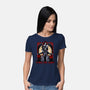 Enter The Crow-womens basic tee-goodidearyan