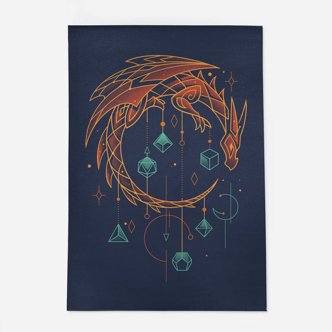 Draconic Dice Keeper-none indoor rug-Snouleaf