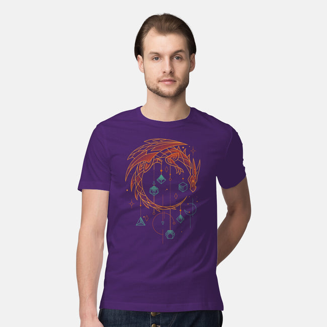 Draconic Dice Keeper-mens premium tee-Snouleaf