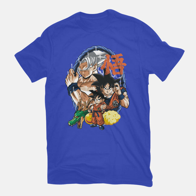 Evolution Of A Saiyan-mens premium tee-Badbone Collections