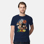 Evolution Of A Saiyan-mens premium tee-Badbone Collections