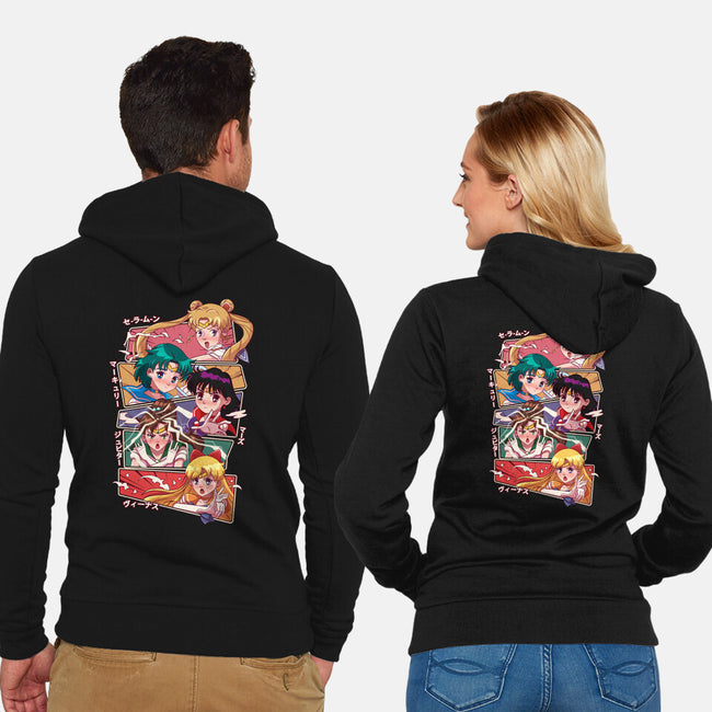 Sailor Group-unisex zip-up sweatshirt-jacnicolauart