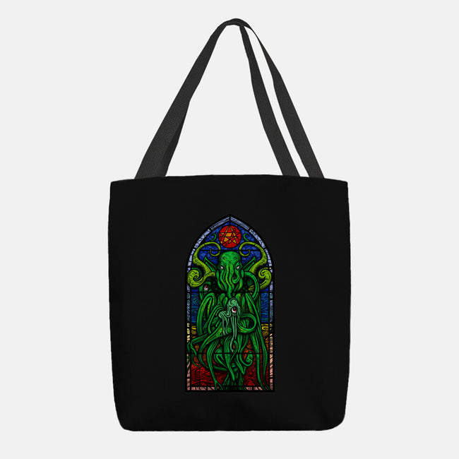Temple Of Cthulhu-none basic tote bag-drbutler