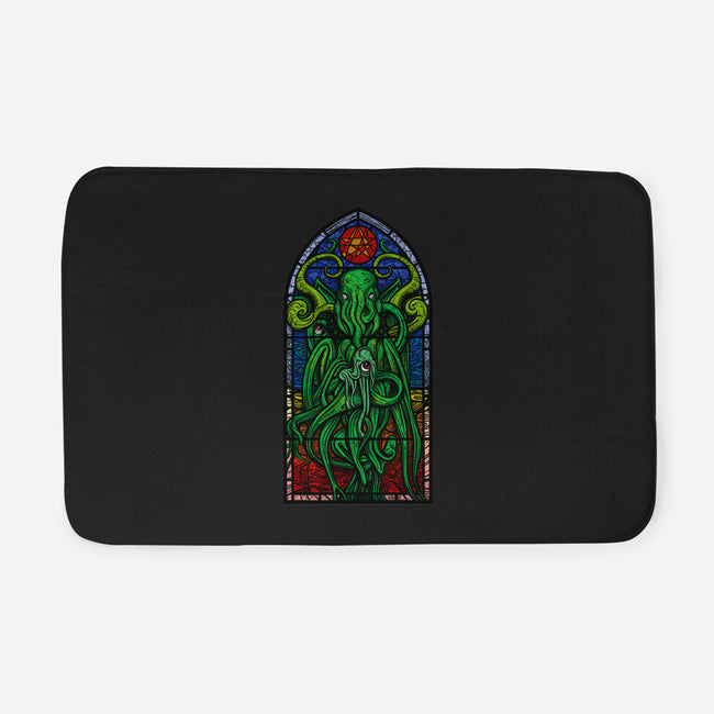 Temple Of Cthulhu-none memory foam bath mat-drbutler
