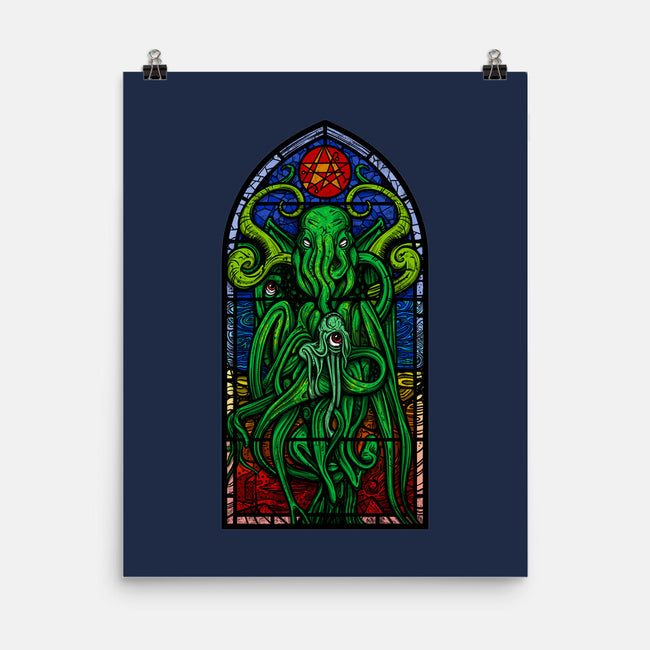 Temple Of Cthulhu-none matte poster-drbutler