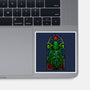 Temple Of Cthulhu-none glossy sticker-drbutler
