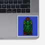 Temple Of Cthulhu-none glossy sticker-drbutler