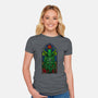 Temple Of Cthulhu-womens fitted tee-drbutler