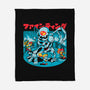Evil Summoning-none fleece blanket-Sketchdemao