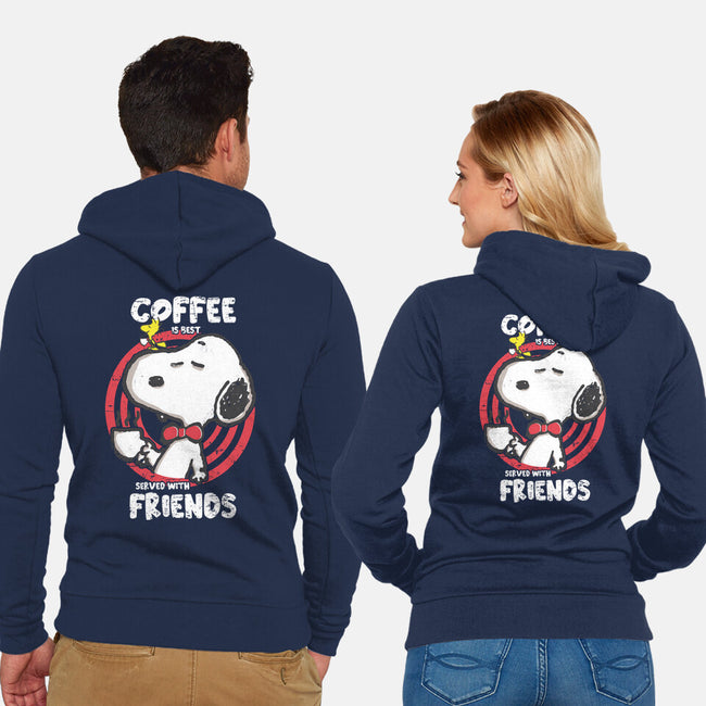 Best Served-unisex zip-up sweatshirt-turborat14