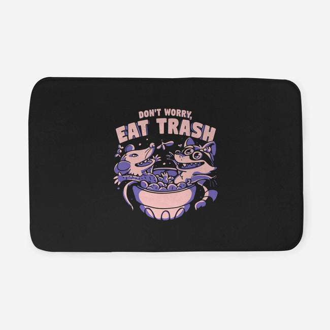 Don't Worry Eat Trash-none memory foam bath mat-estudiofitas