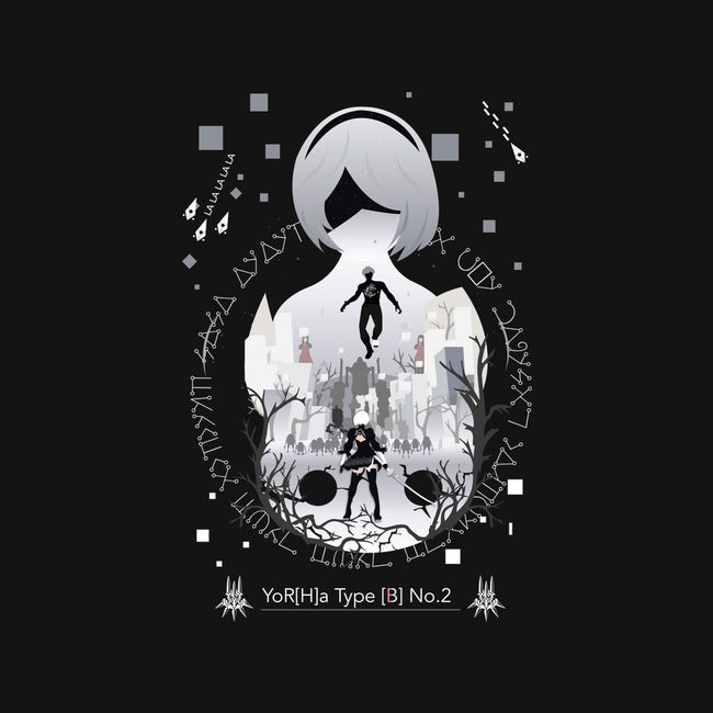 Yorha Unit 2b-baby basic tee-SwensonaDesigns