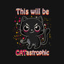 Catastrophic-womens basic tee-NMdesign
