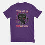 Catastrophic-womens basic tee-NMdesign