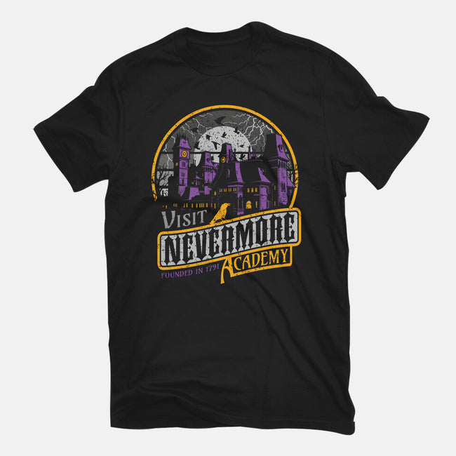 Visit Nevermore-youth basic tee-Olipop
