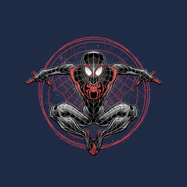 Web Slinging-none stretched canvas-glitchygorilla