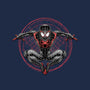 Web Slinging-none stretched canvas-glitchygorilla