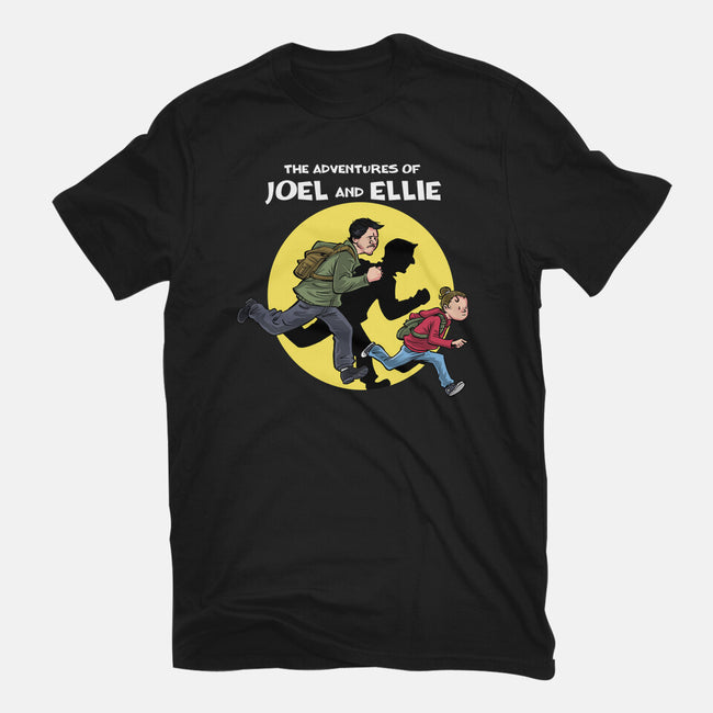The Adventures Of Joel And Ellie-womens basic tee-zascanauta