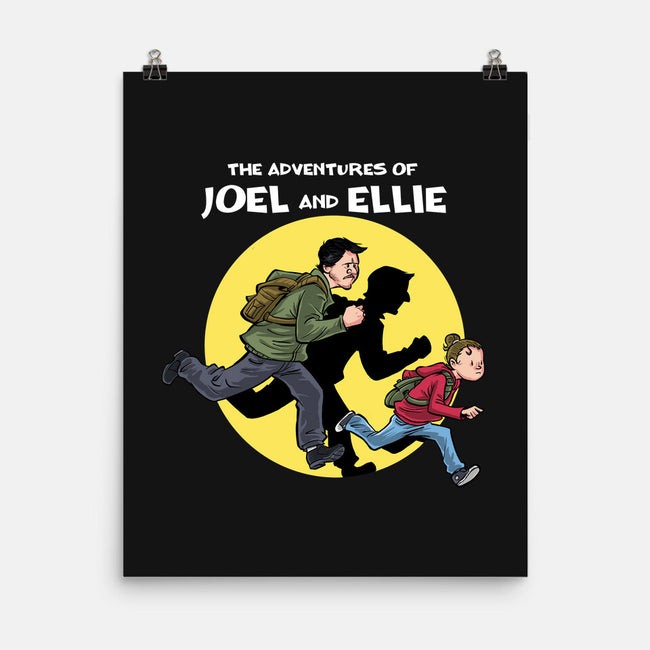 The Adventures Of Joel And Ellie-none matte poster-zascanauta
